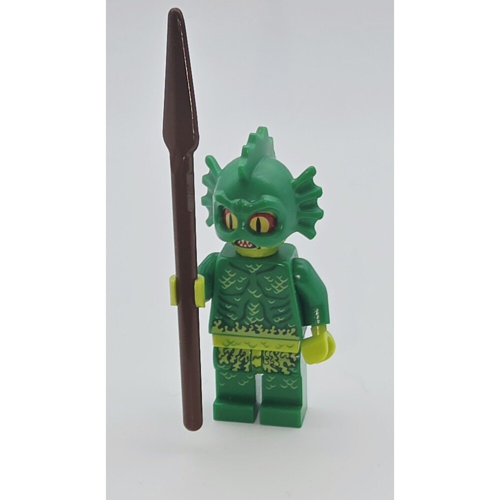LEGO Monster Fighters Swamp Creature Minifigure mof014 Set 9461 with Spear